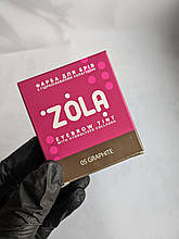 ZOLA Фарба для брів 05 Graphite з колагеном у саше Eyebrow Tint With Collagen 5ml.