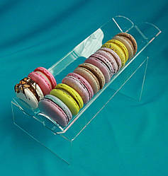 Вітрина для тістечка макарунс 2 доріжки