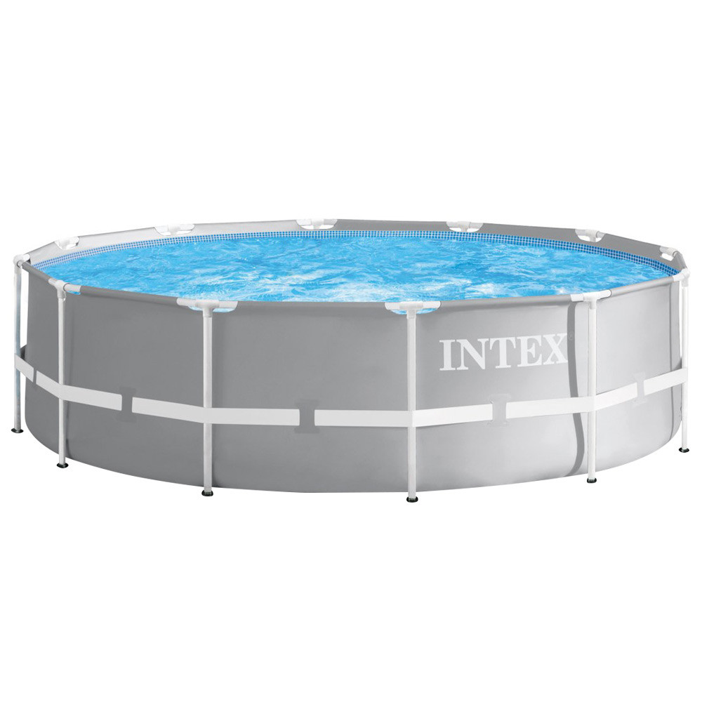 Intex Каркасний басейн Intex 26718 Premium (366х122 см) з картриджним фільтром і драбиною