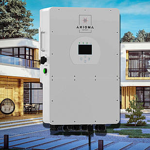 Гібридний трифазний інвертор AXIOMA energy ISGRID-HV 10000 (10кВт/Високовольтний)