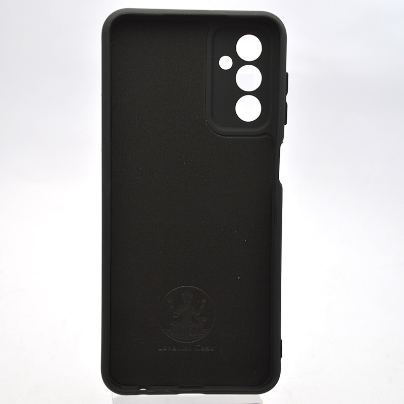 Чехол накладка Silicone case Full Camera Lakshmi для Samsung M13/M23 Galaxy M135/M235 Black/Черный, фото 4