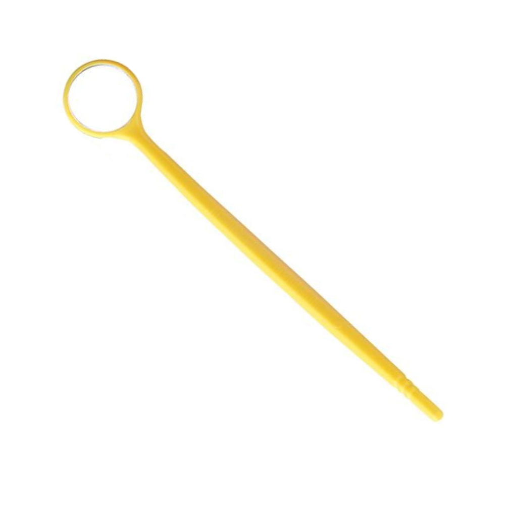 Дзеркало для ламінування і нарощування вій, колір жовтий