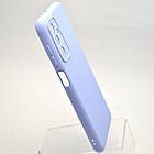 Чохол накладка Silicone case Full Camera Lakshmi для Samsung M13/M23 Galaxy M135/M235 Dasheen/Світло-фіолетовий, фото 3