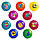 Дитячий м'яч "JumPoPo"
 JPP08/09/10/11 Vlady Toys, мікс видів, фото 3