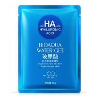 Тканевая маска для лица Bioaqua Hyaluronic Acid Water Get Mask, с гиалуроновой кислотой