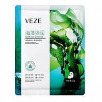 Тканевая маска для лица Veze Deep Sea Mask, с морскими водорослями