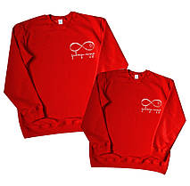 Світшоти "Завжди поруч. Разом назавжди", комплекти. парний одяг для закоханих