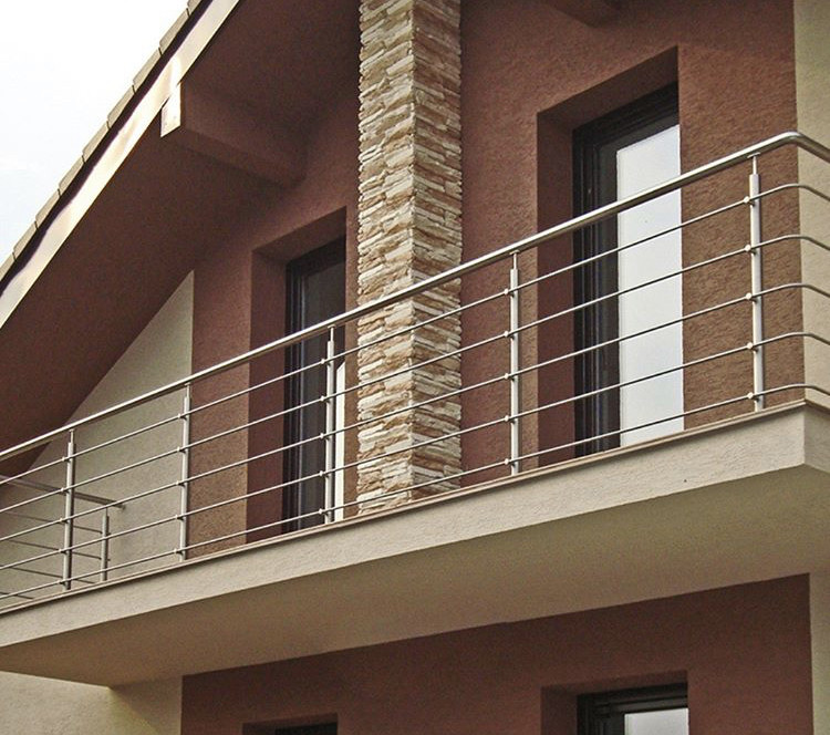 Перила из анодированного алюминия для балконов и террас - фото 4 - id-p14768386