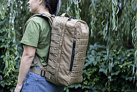Рюкзак для парамедика, тактичний медичний рюкзак, штурмовий рюкзак для бойового медика 30 л Койот Стохід