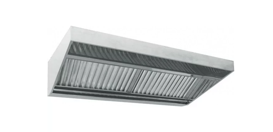 ᐉ Зонт вытяжной вентиляционный Пристенный из нержавеющей стали с ...