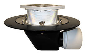 Покрівельна лійка горизонтальна з затискним елементом HL64B