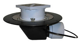 Покрівельна лійка горизонтальна з затискним елементом і підігрівом HL64.1B