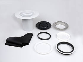 Насадна деталь 180мм/d 145мм з обтискним фланцем HL350.1