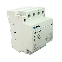 МОДУЛЬНЫЙ КОНТАКТОР КМ63-40М 63А 230V/AC/DC 4NO TAKEL