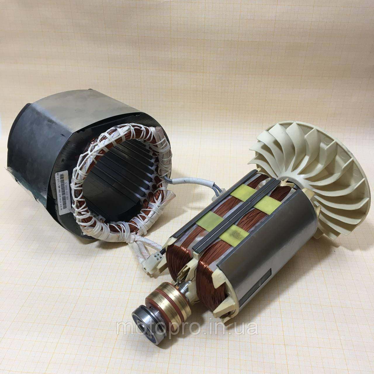 Статор та ротор у зборі генератора 2,8 - 3 кВт на двигун 168F / 170F, фото 1