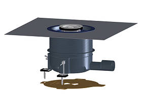 FlexBox Сифон для плоских душових піддонів без декоративної кришки HL570.0