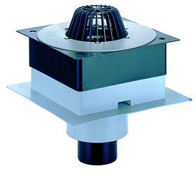 Покрівельна лійка DrainBox DN110 з ПВХ-консоллю HL63P/1