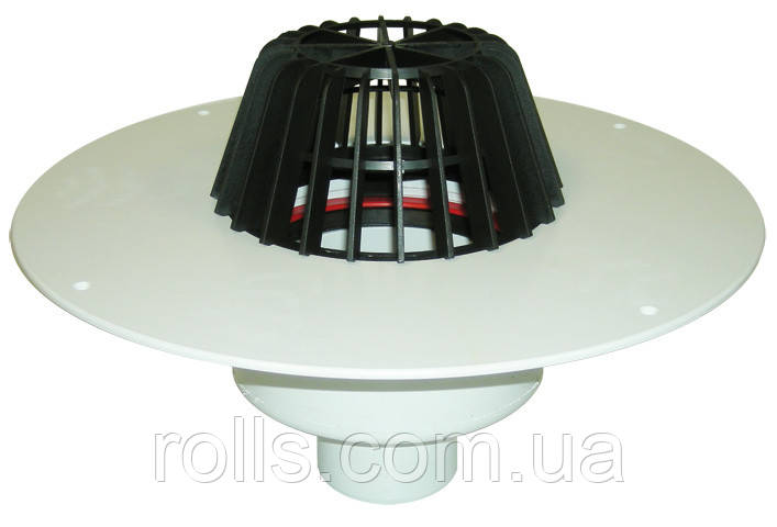 Покрівельна лійка DN75 з ПВХ-консоллю HL62P/7