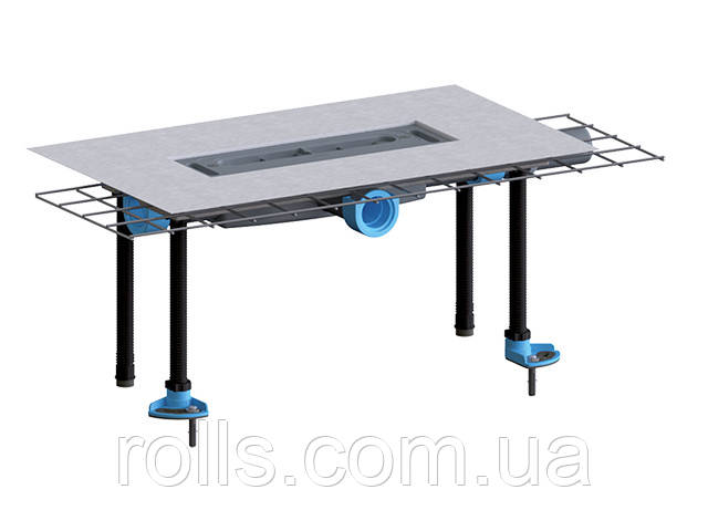 Корпус плоского душового лотка InFloor CeraDrain, DN40 HL53KFC