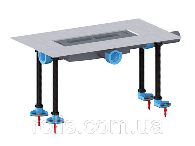 Корпус плоского душового лотка InFloor, DN40 HL53KF