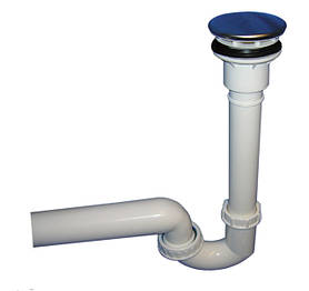 Сифон DN50x60-65 мм з поворотним шарніром, наприклад, для Ideal Standard Duore HL513-100G/50