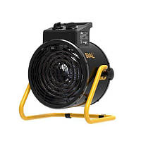 SIAL D3 Електрична Теплова гармата 3 кВт для будинку офису магазину Черный корпус (332302532)