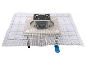 Трап для балконів та терас DN50/75 поворотний HL80C