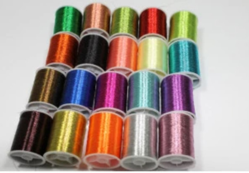 Нитки Люрекс набір асорті 20 шт., фото 1
