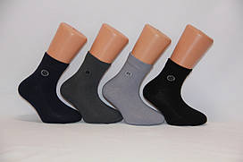 Дитячі шкарпетки середні стрейчеві комп'ютерні Montebello Ф3 б/р 7 Мкр однотонні