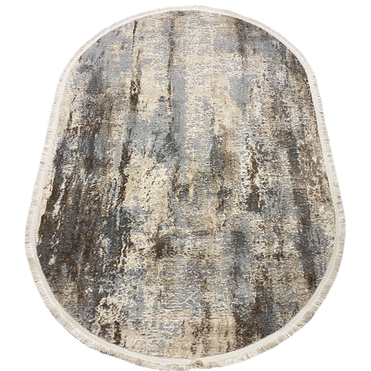 240 x 340 см Galya 3816 GREY килим на підлогу овал у вітальні або спальні.