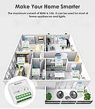Tuya Zigbee міні реле Zigbee реле для розумного будинку, синхронізація, Smart Life 16А, фото 6
