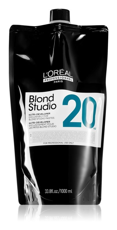 Живильний кремовий проявник для освітленого волосся 6% - B-Studio Nutry Developer 6% 1000 мл