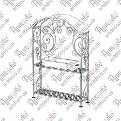 Мангал стаціонарний 1500х2000х350   КОМПЛЕКТ ЕЛЕМЕНТІВ