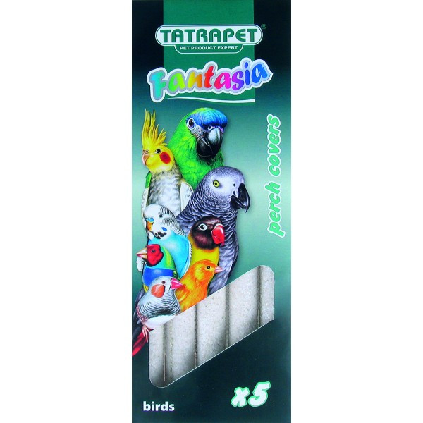 Дзьобочистка для декоративних птахів на жердинку 19,5 см TatraPet Fantasia 5 шт/уп