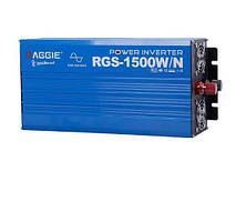 Інвертор Pure Sine Wave RGS-1500W 12V перетворювач напруги інвертор з чистою синусоїдою, фото 3