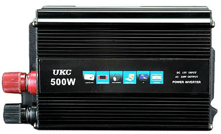 Перетворювач напруги інвертор UKC SSK-500W, фото 3