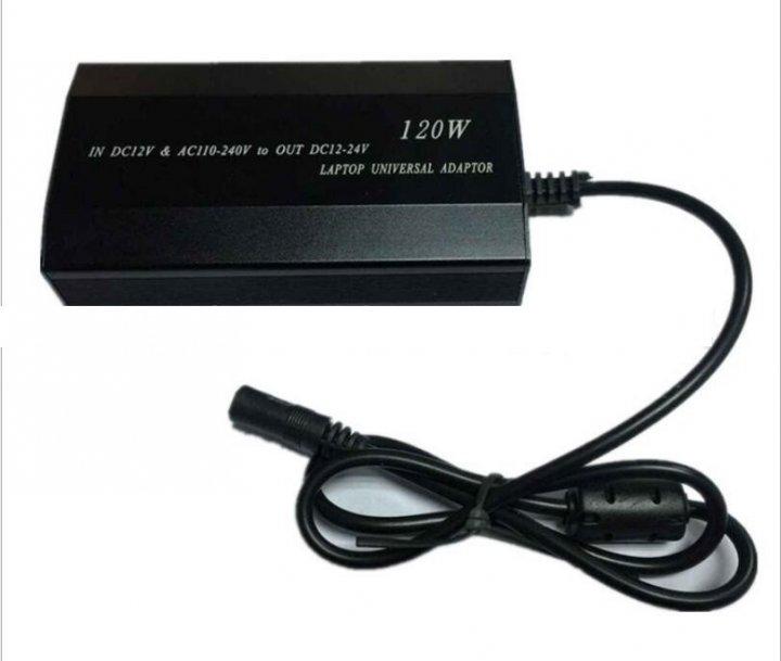 Автомобильная зарядка 12V для ноутбука 120W + 220V, цена 844 грн — Prom ...