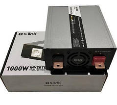 Автомобільний інвертор перетворювач UKC 12V-220V 1000W KC-1000D із LCD екраном, фото 2