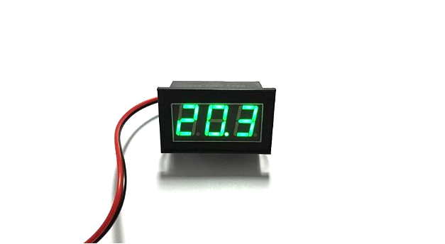 Цифровий вольтметр V 28 AC 70-500 B ( Зелені цифри ), фото 1