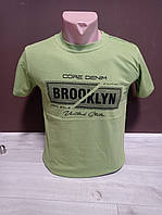 Футболка для хлопчика підлітка Туреччина Sazz на 9-10 років Бруклін 100% бавовна зелена