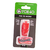 Свисток судейский Micro FOX40 Красный (33508214)