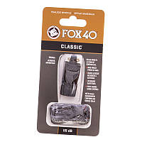 Свисток судейский Classic FOX40   Черный (33508215)