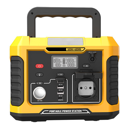 Пopтaтивнa зapяднa cтaнція 500W/1000W(Max), 220V, 400Wh, 22.2V/18Ah (108 000mAh/З.7V) PRO-PS500B PROTESTER
