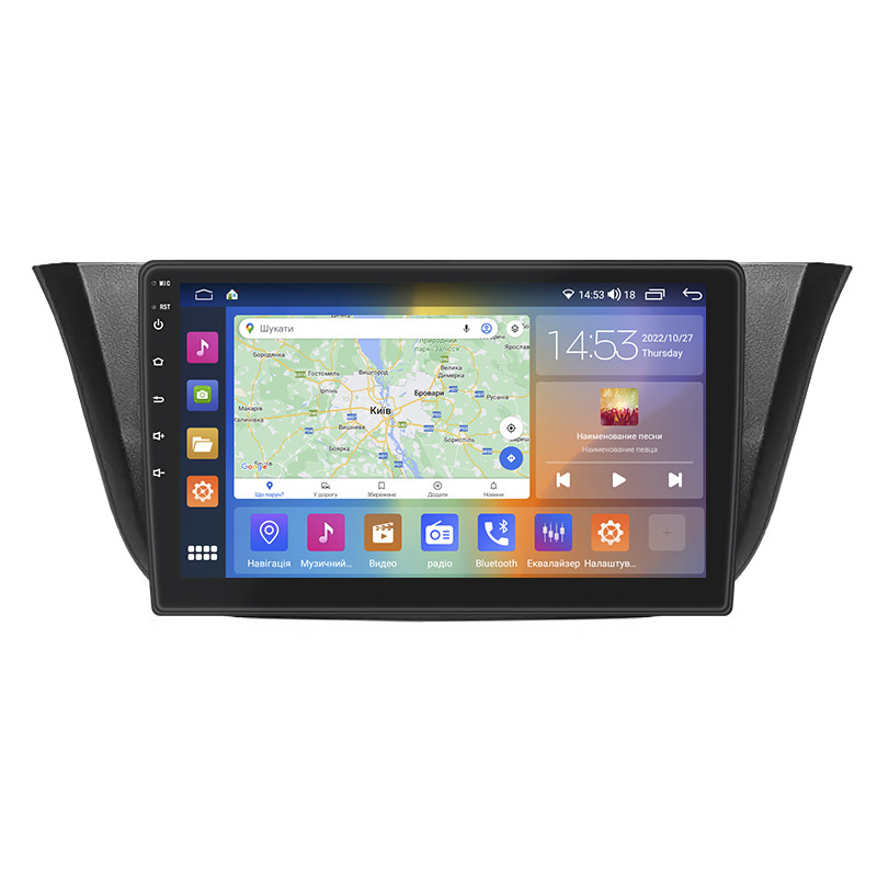 Штатна магнітола Lesko для IVECO Daily VI Рестайлінг 2019-н.в. IPS 9" 4/64Gb CarPlay 4G Wi-Fi GPS Prime 5шт, фото 1