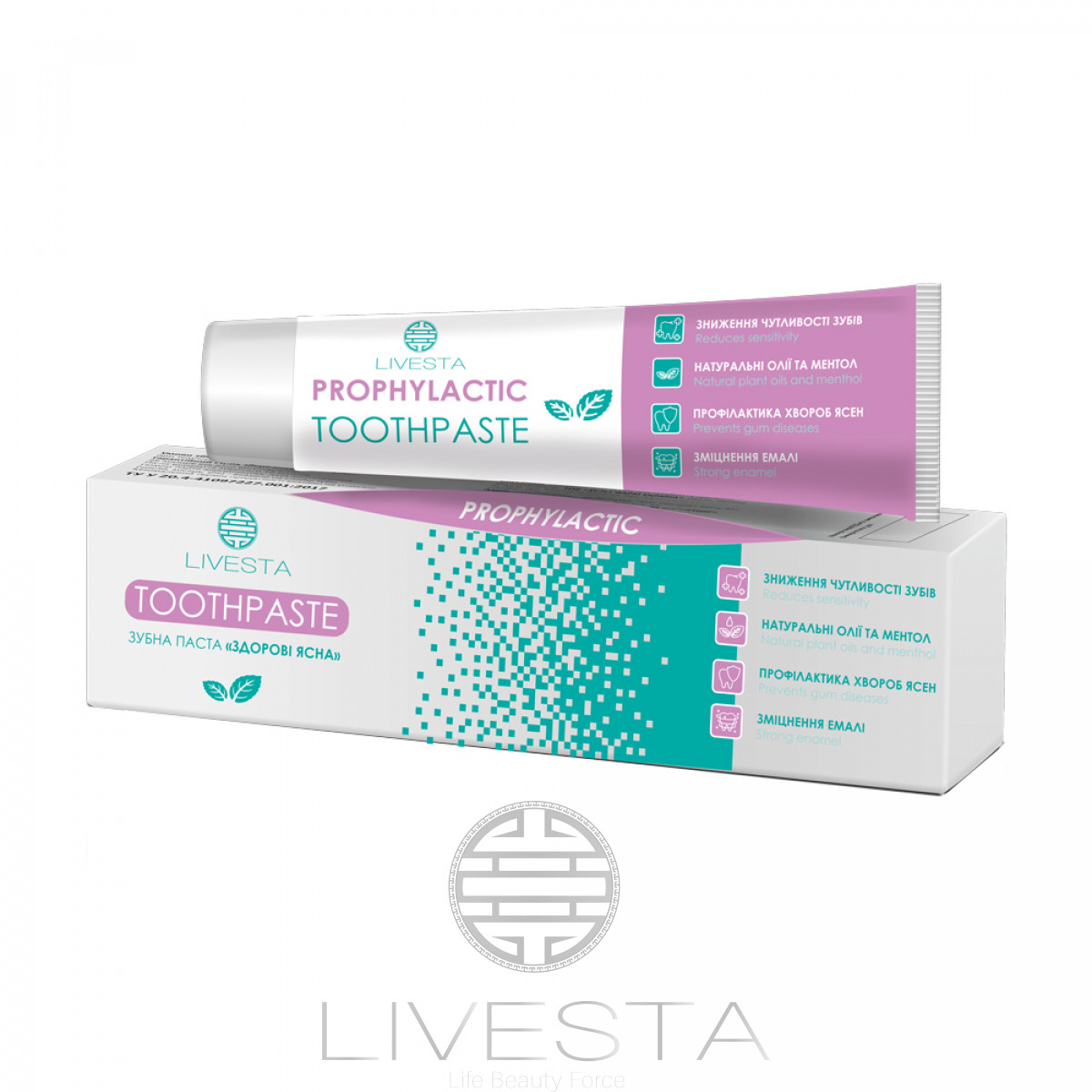 Зубна паста "Здорові ясна" Livesta, 170 г, фото 1