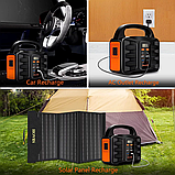 Зарядна акумуляторна станція Sbaoh 42000mah 150W Зовнішній акумулятор, фото 7