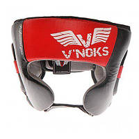 Боксерский шлем V`Noks Potente XL Черно-красный (37349021)