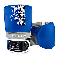 Распродаж - Нарядные перчатки PowerPlay 3038 сине-серые S