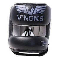 Боксерский шлем V`Noks с бампером Boxing Machine PRO Черный (37349052)