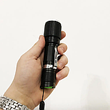 Потужний ручний ліхтарик із вбудованим акумулятором BAILONG BL-1860-T6, фото 6